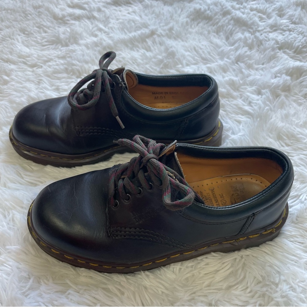 Dr.‎ Martens Vintage Dark Brown Oxford 5 Eyelet Shoes
